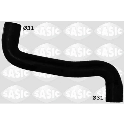 Image of 8200173001 Radiator Hose SASIC 3404063 Upper Right RENAULT: CLIO 3