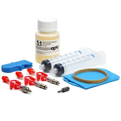 Image of Epic SRAM Bleed Kit &amp; DOT Fluid Bleeding Edge Tool Included Code, G2, Guide, Level, eTap HRD. Compatible with all Brake Models. 100ml High Performance 5.1