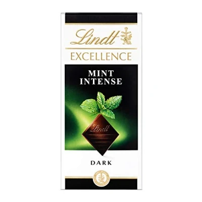 Image of Lindt Excellence Dark Chilli Chocolate Bar Each 100 g (Pack of 5)