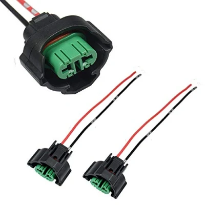 Image of HUIQIAODS H1 H3 H7 H11 lED Headlight Socket Holder (H11 Female Adapter)