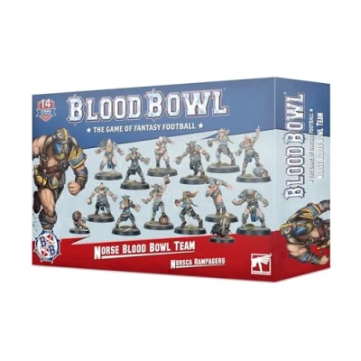 Image of Games Workshop Blood Bowl: Norse Team Norsca Rampagers