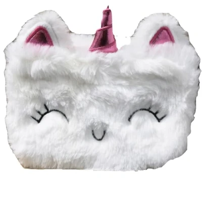 Image of Unicorn Gift For Girls Fluffy Purse Ideal Stocking Filler, Idea