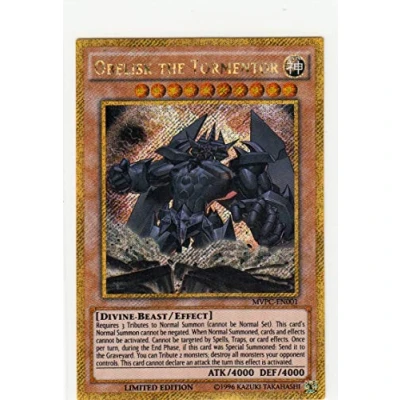 Image of yu gi oh! MVPC EN001 Obelisk The Tormentor Limited Edition Ultra Rare Card (The Dark Side of Dimensions Single )