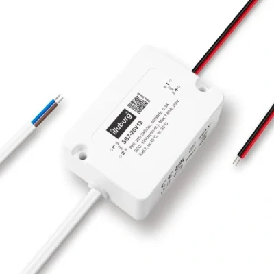 Image of illuburg LED Driver 12V 20W Waterproof IP67 Flickerfree for Strip Light Power Supply Transformer