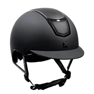 Image of Shires Karben Avena Riding Hat Black 59 61cm