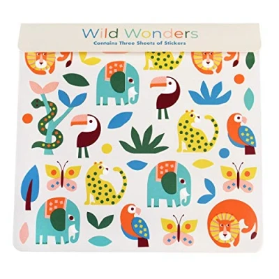 Image of Rex London Wild Wonders Stickers (3 Sheets)