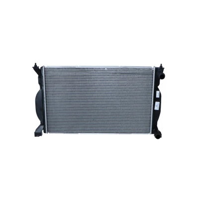 Image of 8E0121251, 8E0121251A, 8E0121251AF Engine radiator NRF EASY FIT 50539 Aluminium 631mm 408mm 26mm with seal ring Brazed cooling fins AUDI: A6 C5 Avant