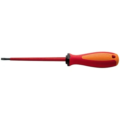 Image of Unior 9616437 Insulated VDE TBI Electrical Screw Driver, 0.5 x 3.0 mm, Red