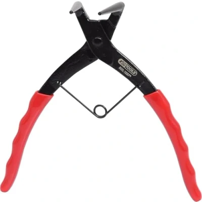 Image of KS Tools 500.1037 Long arm circlip pliers for external circlips, angled