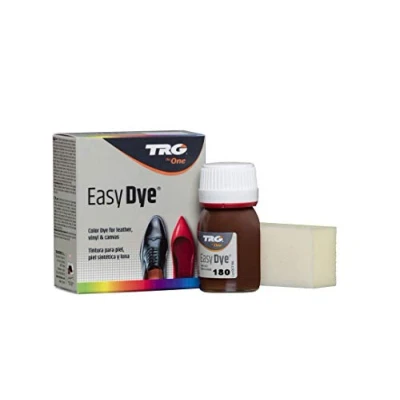 Image of TRG The One Easy Dye, Leather Shoe Color Restore Paint, 180 Chocolate, 25 ml