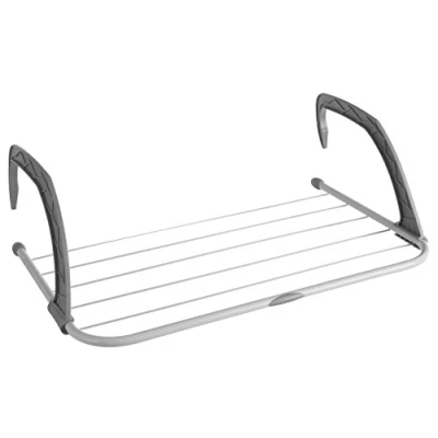 Image of Premier Housewares Folding Radiator Dryer White/Grey