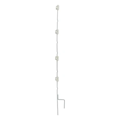 Image of 10x Spring Steel Quattro Post 1.0 m Electric Fence Posts