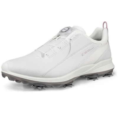 Image of Ecco Golf Biom Tour 132903 Full Grain Leather Women&#039;s Fashion Trainers