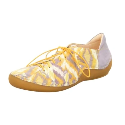 Image of Think! Women&#039;s KAPSL_3 000045 Sustainable Changeable Footbed Trainers, 6010 Saffron Estate, 5 UK