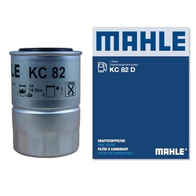 Image of 79631367 Fuel Filter MAHLE ORIGINAL KC 82D Spin on MITSUBISHI: COLT 3, GALANT 4 Stufenheck, Lancer 5 Limousine, DAIHATSU: CHARADE 3
