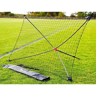Image of Precision Football Soccer Quick Setup Portable Training Goal Shot Rebounder