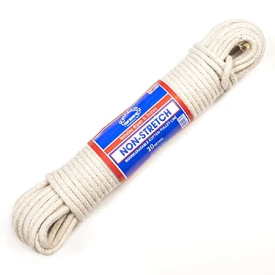 Image of Everlasto &#039;Non Stretch&#039; Biodegradable Natural Cotton Pulley Line Clothes 5.5mm x 20M