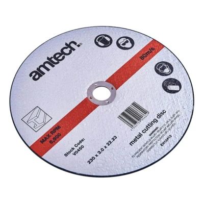 Image of Amtech 230mm (9&quot;) Metal Cutting Disc