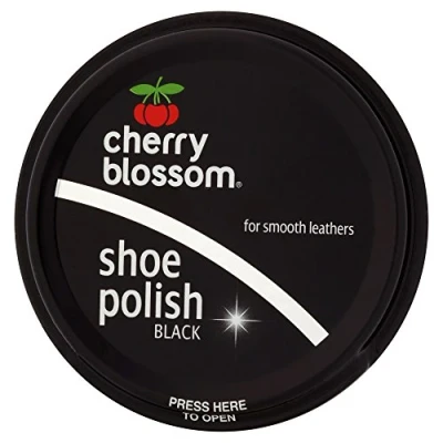 Image of Cherry Blossom shoe polish Black 50 ml
