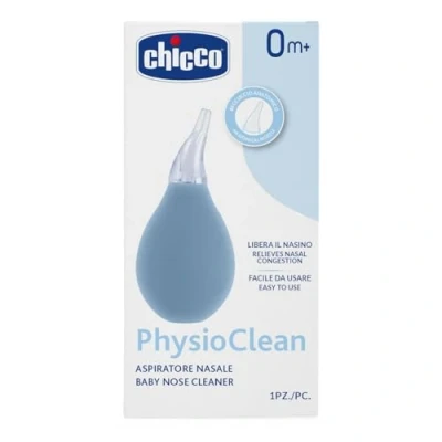 Image of Physioclean Nasal Aspirator for Newborns, Cleans The Closed Nose of Babies in a Simple and Gentle Way, Easy to Use Thanks Its Ergonomic Shape, Soft Spout, 0 Months+