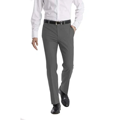 Image of Calvin Klein Men&#039;s Jinny Dress Pants, Medium Grey, 32W x 32L