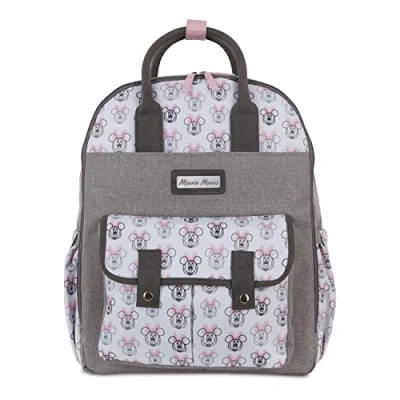 Image of Disney Baby Backpack Diaper Bag, Minnie Mouse Double Handle