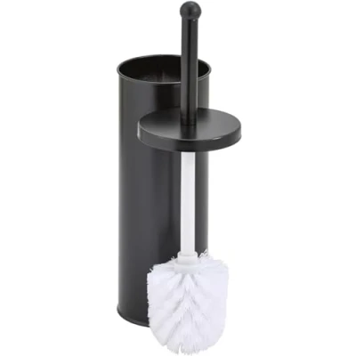 Image of Black Toilet Brush Holder Bathroom Accessories