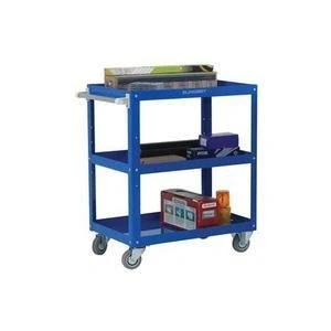 Image of Works Blue 3 Tier Trolley 329946