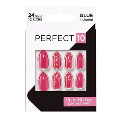 Image of Elegant Touch Perfect 10 Nails Luxe Life, pink