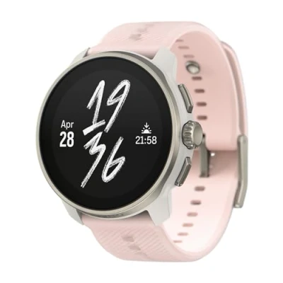 Image of SUUNTO Race S GPS Sports Watch, High Res AMOLED Touchscreen &amp; 13D Standby, Dualband GNSS, Global Offline Map, Advanced Training Recovery Insights, 95+ Multisports, Compact Light, Powder Pink