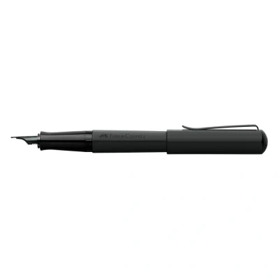 Image of Faber Castell Hexo 150572 Fountain Pen Nib Width EF Matte Black