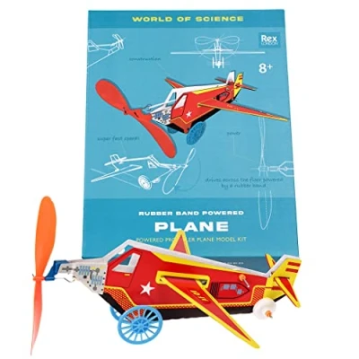 Image of Rex London Make Your Own Rubber Band Powered Plane