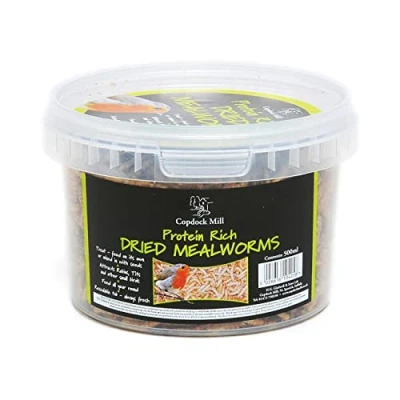 Image of Copdock Mill Premium Dried Mealworms 500ml Tub