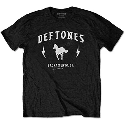 Image of Deftones Electric Pony Official Tee T Shirt Mens Unisex (Small) Black