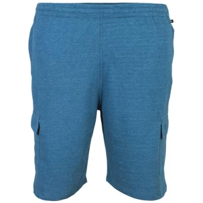 Image of KAM Jeanswear Mens Big Size Jersey Cargo Shorts Elasticated Waist Drawstring Denim (300), 7XL Plus (KJ300005607XLU00)