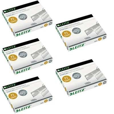 Image of Leitz 55720000 Power Performance P3 Staples 26/6 (Pack of 5)
