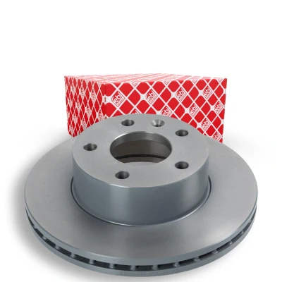 Image of 545110026 Brake disc FEBI BILSTEIN 108204 Front Axle 278mm 24mm 5 Hole 118mm internally vented Coated