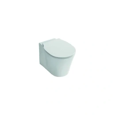 Image of Ideal Standard Philosophy Wall Hung Bowl With Aquablade Technology E150001