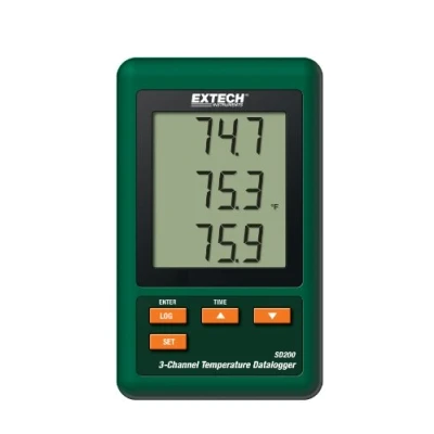 Image of Extech SD200 3 Channel Temperature Data Logger