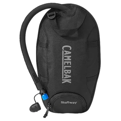 Image of CamelBak Stoaway 70oz Hydration Bladder Reservoir Add on for Hiking, Snow, Run Pack Insulated Tube, Black