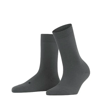 Image of Women&#039;s 1 Pair Falke Stabilizing Wool Everyday Socks Platinum 7 8 Ladies