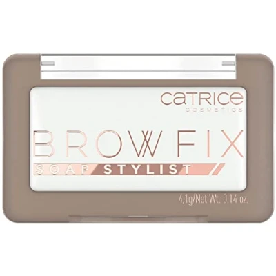 Image of Catrice Brow Fix Soap Stylist, No. 010 Full And Fluffy, Transparent, Instant Result, Long Lasting, Defining, Volumising, Gely, Translucent, Vegan, Nanoparticles Free (4.1 g)