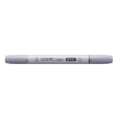 Image of COPIC Ciao Coloured Marker Pen (BV 31) Pale Lavender, For Art &amp; Crafts, Colouring, Graphics, Highlighter, Design, Anime, Professional Beginners, Supplies Colouring Books