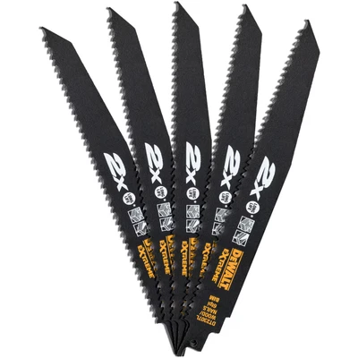 Image of Dewalt DT2307L QZ Hoja Sierra Sable bi Metal Extreme 2X de demolición 228mm 4,2mm