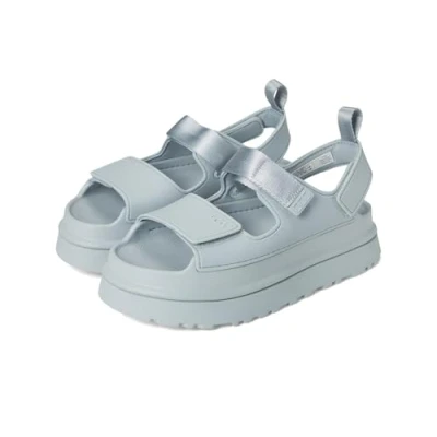 Image of UGG Women&#039;s Goldenglow Flat Sandal, Sea Foam, 7 UK
