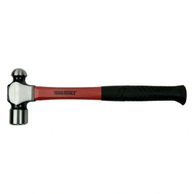 Image of Teng 32oz Ball Pein Hammer with Fibreglass Shaft Handle HMBP32