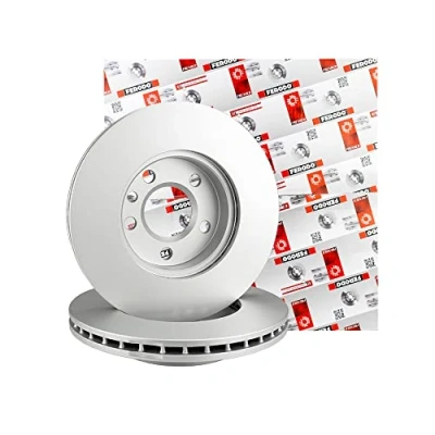 Image of DDF1768C Brake disc FERODO PREMIER 296mm 28mm 5 Vented Coated MAZDA: CX 7, 9, MPV III