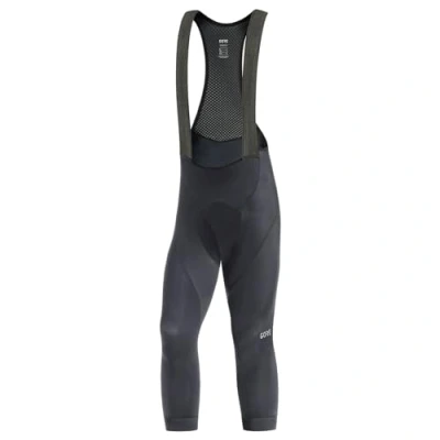 Image of GORE WEAR Men&#039;s Cycling Bib Shorts with 3/4 Length and Seat Pad, C3, Black, XL
