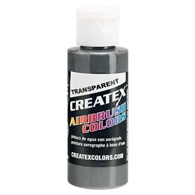 Image of Createx Airbrush Paint, Transparent Medium Gray, 2 oz (5129 02)