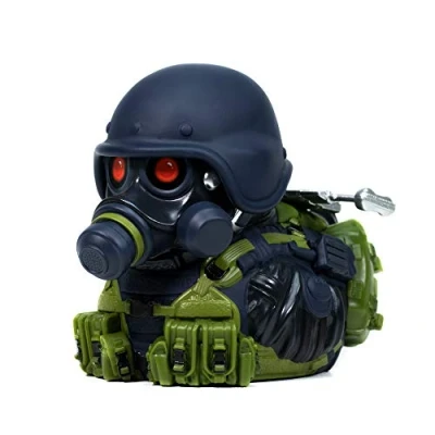 Image of TUBBZ Boxed Edition HUNK Collectible Vinyl Rubber Duck Figure Official Resident Evil Merchandise TV, Movies &amp; Video Games